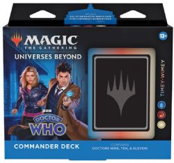 CARTE MAGIC OF THE GATHERING - MTG DR WHO V COMMANDER ASST